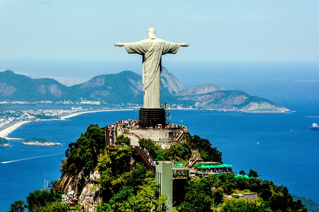 ブラジル リオデジャネイロのキリスト像